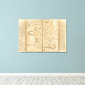 Eveque Frankrijk Canvas Afdruk (Insitu (Houten vloer))