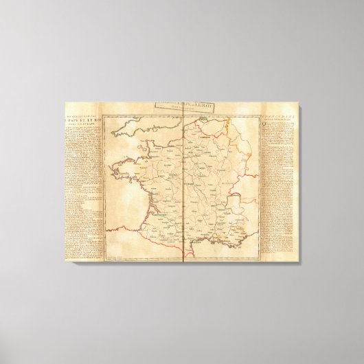 Eveque Frankrijk Canvas Afdruk (Voorkant)
