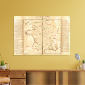 Eveque Frankrijk Canvas Afdruk (Insitu (Woonkamer))