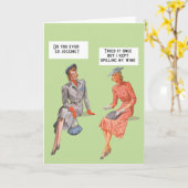 Ever been jogging?card. kaart (Gele Bloem)