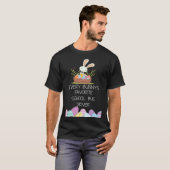 ever bunny s favorite school bus driver Easter day T-shirt (Voorkant volledig)