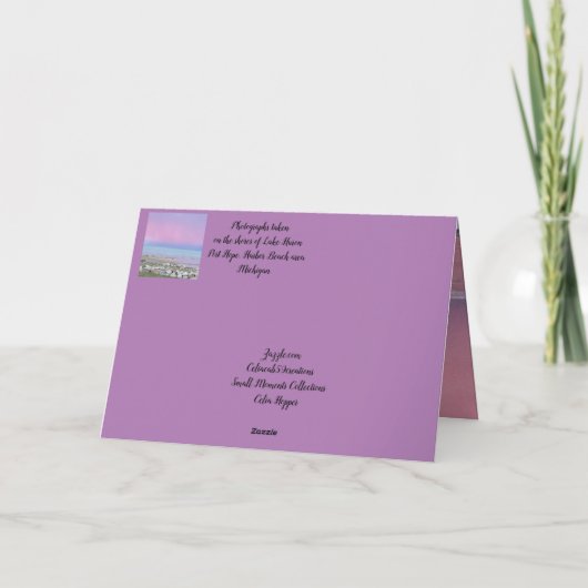 "Ever Changing Art" Inspirerend Kaart (Achterkant)