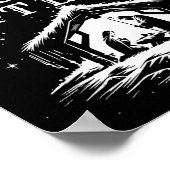 Ever Christmas Cool Jesus Nativity Scene Christian Poster (Hoek)