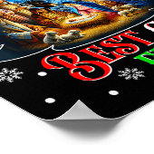 Ever Christmas Jesus Nativity Scene Merry Christma Poster (Hoek)