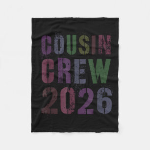 Ever Cousin Crew 2026 Boot Grafische Kunst Fleece Deken
