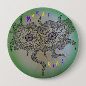 EvEr FlOwInG MaSK Ronde Button 4,0 Cm (Voorkant)