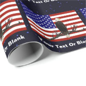 Ever Vigilant Bald Eagle Cadeaupapier (Rol Hoek)