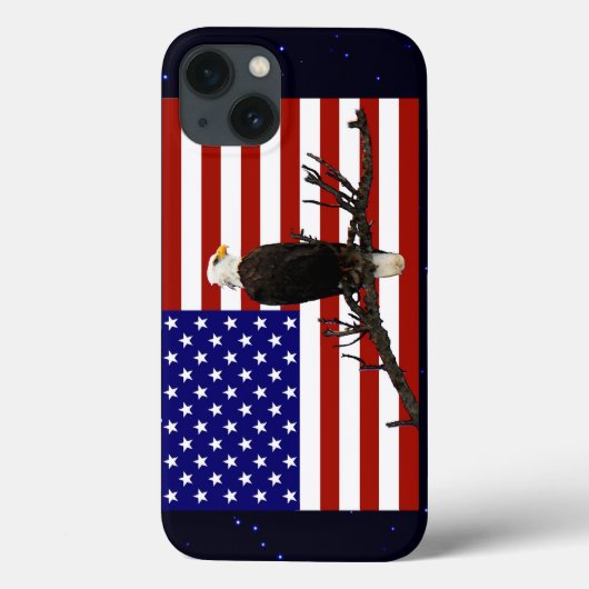 Ever Vigilant Bald Eagle Case-Mate iPhone Case (Achterkant)