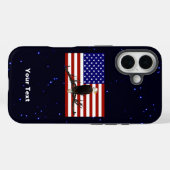 Ever Vigilant Bald Eagle Case-Mate iPhone Case (Achterkant (horizontaal))