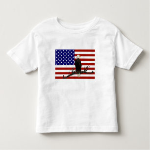 Ever Vigilant Bald Eagle Kinder Shirts
