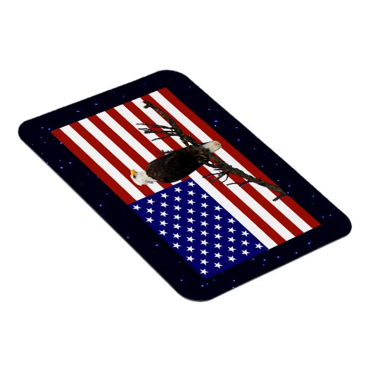 Ever Vigilant Bald Eagle Magneet (Rechterzijde)