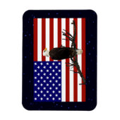 Ever Vigilant Bald Eagle Magneet (Verticaal)