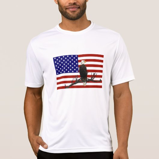 Ever Vigilant Bald Eagle T-shirt (Voorkant)