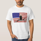 Ever Vigilant Bald Eagle T-shirt (Voorkant)
