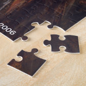 Ever Watchful, inheemse Amerikaanse krijger puzzel (Zijkant)
