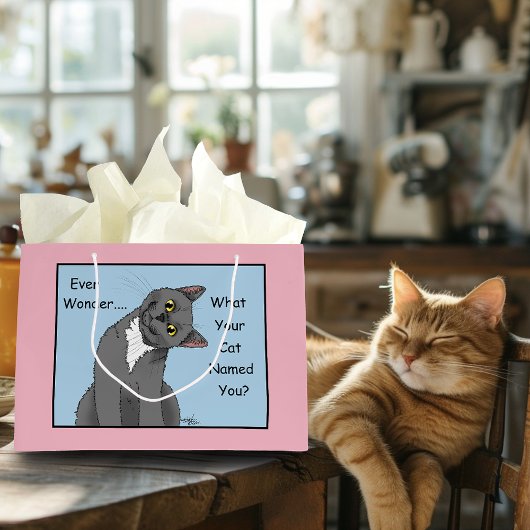 Ever Wonder Curious Cat Blue Groot Cadeauzakje