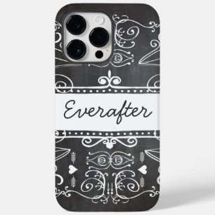 Everafter Chalkboard Typography Art Case-Mate iPhone 14 Pro Max Hoesje