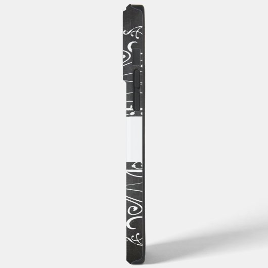 Everafter Chalkboard Typography Art Case-Mate iPhone Case (Achterkant / Links)