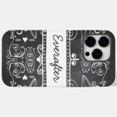Everafter Chalkboard Typography Art Case-Mate iPhone Case (Achterkant (horizontaal))