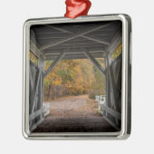 Everatt Road Covered Bridge Metalen Ornament (Links)