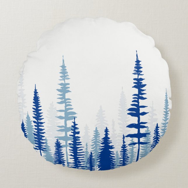 EverBlue Charm Rond Kussen (Voorkant)