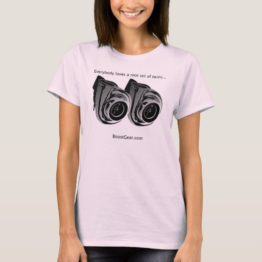 Everbody houdt van tweelingen... Turbo - Vrouwen T-shirt (Voorkant)