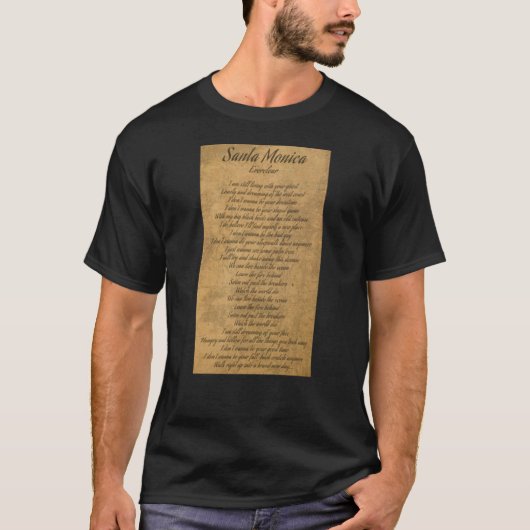 Everclear lyrics art alexakis dave fransanta mo t-shirt (Voorkant)