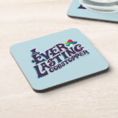 Everduurzame Gobstopper Graphic Bier Onderzetter (Linkerzijde)