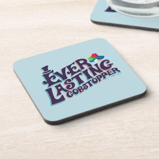 Everduurzame Gobstopper Graphic Bier Onderzetter (Linkerzijde)