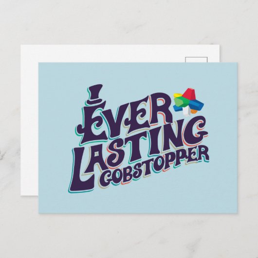 Everduurzame Gobstopper Graphic Briefkaart (Voorkant / Achterkant)