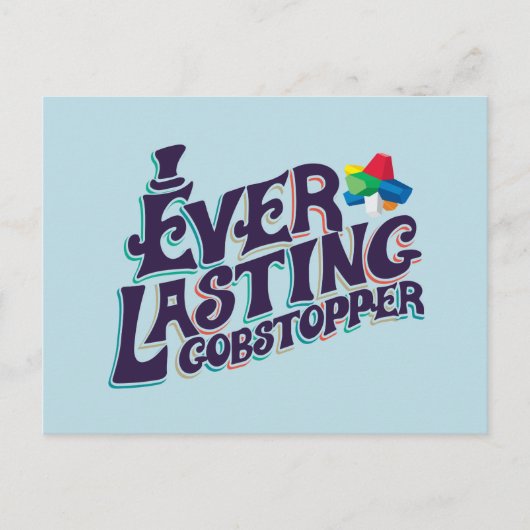 Everduurzame Gobstopper Graphic Briefkaart (Voorkant)