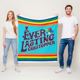 Everduurzame Gobstopper Graphic Fleece Deken