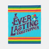 Everduurzame Gobstopper Graphic Fleece Deken (Voorkant)