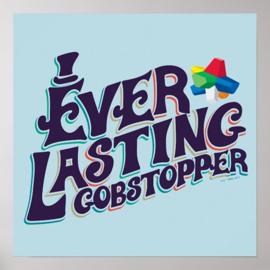 Everduurzame Gobstopper Graphic Poster (Voorkant)