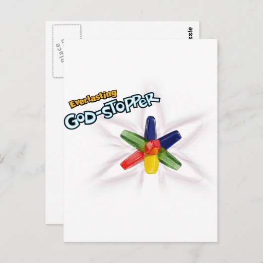 Everduurzame God-stopper Briefkaart (Voorkant / Achterkant)
