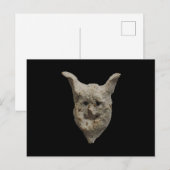 Everduurzame Halloween x Ancient Stoned Sculpture Briefkaart (Voorkant / Achterkant)