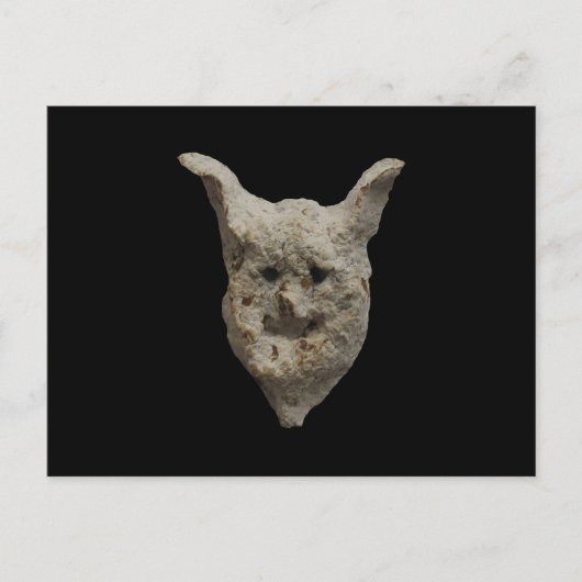 Everduurzame Halloween x Ancient Stoned Sculpture Briefkaart (Voorkant)
