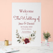 Everduurzame Love Acryl Bord (Huwelijk)