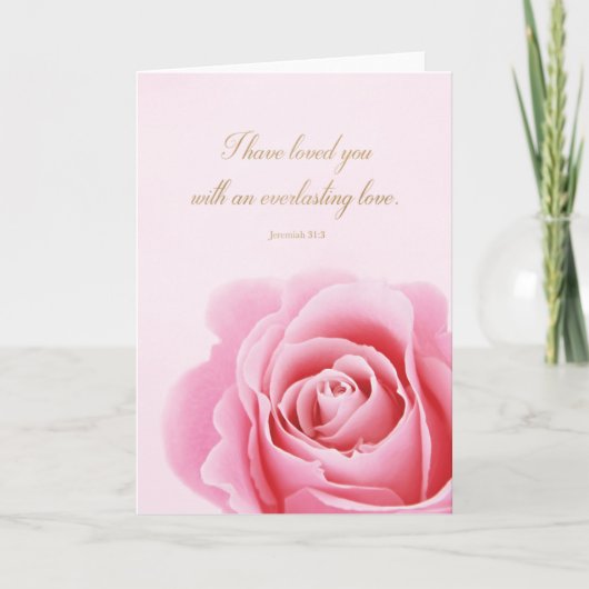 Everduurzame Love Kaart (Voorkant)