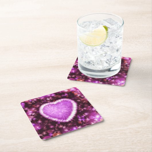 Everduurzame Love Kartonnen Onderzetters (Insitu)