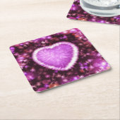 Everduurzame Love Kartonnen Onderzetters (Schuin)