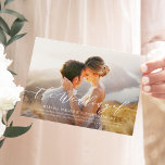 Everduurzame Love Photo Wedding Invitation EVL Bedankkaart<br><div class="desc">Modern ontwerp van © berrysnoot. Afdrukbare digitale bestanden en overeenkomende objecten zijn beschikbaar! Bezoek onze website op www.berryberrysweet.com voor meer informatie!</div>