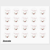 Everduurzame Love Ronde Sticker (Vel)