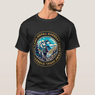 Everest Base Camp Nepal Mountain Everest Uitzicht T-shirt