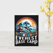 Everest Base Camp Prayer Vlaggen Nepalese Himalaya Kaart (Gele Bloem)