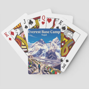 Everest Base Camp Trek Nepal Pokerkaarten
