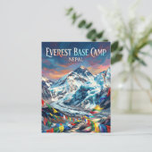 Everest Basiskamp Nepal Briefkaart (Staand voorkant)