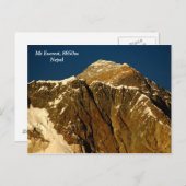 Everest Briefkaart (Voorkant / Achterkant)