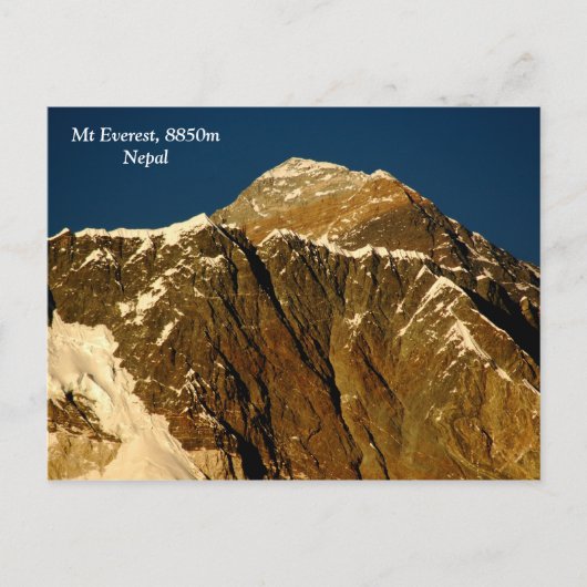 Everest Briefkaart (Voorkant)