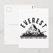Everest Briefkaart (Voorkant / Achterkant)